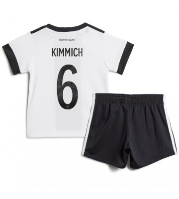Tyskland Joshua Kimmich #6 Hemmaställ Barn VM 2022 Kortärmad (+ Korta byxor)